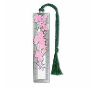 David Howell & Company Cherry Blossom Metal Bookmark