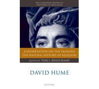 David Hume: A Dissertation on the Passions; The. Beauchamp<|