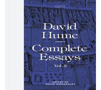 David Hume Complete Essays: Volume 2 Hardcover Book David Hume Multicolor
