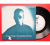 David J - J, David I Can't Shake This Shadow Of Fear 7" Glass GLASS 039 EX/EX 1984 picture sleeve