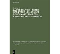 David Jacoby La Féodalité En Grèce Médiévale. Les 'Assise (Hardback) (US IMPORT)