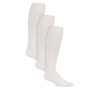 David James 3 Pairs Mens Fishermans Angling Socks 6-11 Cream Navy (Cream)