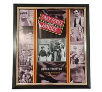David Jason Del Boy Derek Trotter Signed Photo with Shirt LUXURY FRAMING and Certificate of Authentication