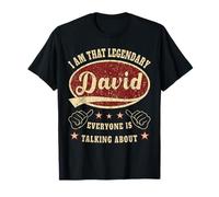 David Je Suis Ce Legendary David T-Shirt