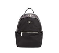 David Jones A4 women's backpack, bi-material textile and imitation leather, tablet compartment, multi pockets, adjustable straps