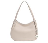 David Jones - Women’s Shoulder Handbag - PU Leather Hobo Bag - Elegant Medium Tote Shopper Long Handle - Classic Fashion City Travel Work Practical Trendy Everyday Casual Office - Beige