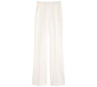David Koma Flared Straight-leg Stretch-wool Trousers - Off White - 12 (UK12 / M)