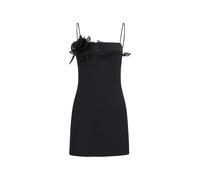 David Koma Lace Rose mini dress - Black 8-10-12