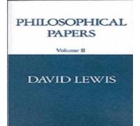 David Lewis Philosophical Papers Paperback Book in White David Lewis White