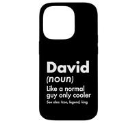 David Like A Normal Guy Only Cooler Legend King First Name Case for iPhone 14 Pro