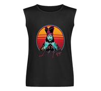 David Lo Pan Big Trouble in Little China Movie Mens T-Shirt Unisex Sleeveless Tops Black Vest Tank Tee L