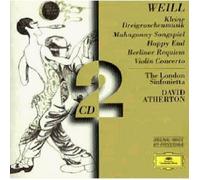 DAVID/LSI ATHERTON - DREIGROSCHENOPER-SUITEN/+ 2 CD NEW