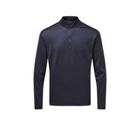 David Luke 1/4 Zip Training Top in Navy | Size: XL David Luke Navy XL