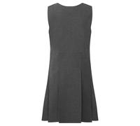 David Luke Girl's Junior Pinafore in Grey | Size: 2-3 Years David Luke Grey 2-3 Years
