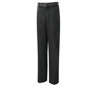 David Luke School Uniform Senior Flat Front Slim Fit Trouser Black 30/32-r