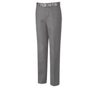 David Luke Senior Flat Front Slim Fit School Trousers Grey 42in Waist 34in Long Leg
