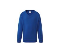 David Luke Unisex V-Neck School Jumper in Dark Blue | Size: 2-3 Years David Luke Dark Blue 2-3 Years