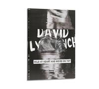David Lynch 3 Canvas Poster Wall Art Decor Print Picture Paintings for Living Room Bedroom Decoration 12x18inch(30x45cm)