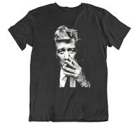 David Lynch Director Twin Peaks TV T Shirt Tee Shirts Mens s Gift New Black L