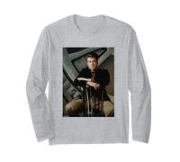 David Lynch Eraserhead Twin Peaks by Michael Grecco Long Sleeve T-Shirt