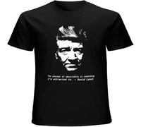 David Lynch Unisex Tees Men's T Shirt Black XL