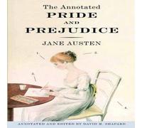 David M. Shapard The Annotated Pride & Prejudice Paperback Book in White David M. Shapard White
