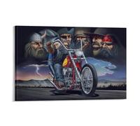 David Mann Ghost Rider Art Picture Poster Prints - Movie Wall Art for Wall Decor 20x30inch(50x75cm)