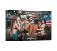 David Mann Motorcycle Art 26 Canvas Poster Bedroom Decor Landscape Office Room Decor Gift 16x24inch(40x60cm)