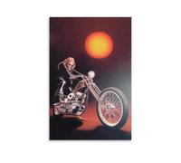 David Mann Motorcycle Art Posters (79) Canvas Wall Art Poster Decorative Modern Home Print Picture Artworks Posters 16x24inch(40x60cm)