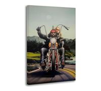 David-Mann Retro Vintage Motorcycle Poster Decorative Painting Canvas Wall Posters And Art Picture Print Modern Family Bedroom Decor Posters 16x24inch(40x60cm)