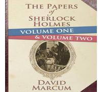 David Marcum The Papers of Sherlock Holmes Volume 1 & 2 Hardback Edition David Marcum Multicolor