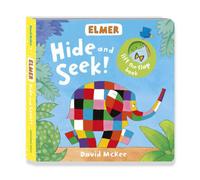 David McKee Elmer: Hide & S oard book Book David McKee Multicolor