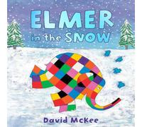 David McKee Elmer in the Snow Paperback Book David McKee Multicolor