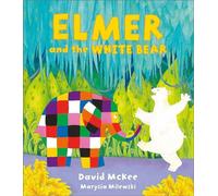 David McKee Elmer & the White Bear Paperback Book David McKee Multicolor