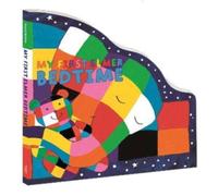 David McKee My First Elmer Bedtime Board book Book David McKee Multicolor