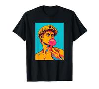 David Michelangelo with Chewing Gum Statue Art T-Shirt