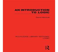 David Mitchell An Introduction to Logic Paperback Book David Mitchell Multicolor
