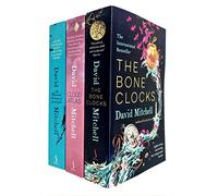 David Mitchell Collection 3 Books Set (The Bone Clocks, Cloud Atlas, The Thousand Autumns of Jacob de Zoet)