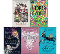 David Mitchell Collection 5 Books Set (Slade House, Utopia Avenue, The Bone Clocks, Cloud Atlas, The Thousand Autumns of Jacob de Zoet)