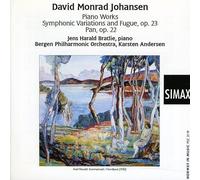 David Monrad Joh Pan and More Orchestral Works (Bratlie, Berge (CD) (US IMPORT)
