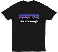 David Nature Homage Attenborough T-Shirt Mens Tees Unisex T-Shirt Black L