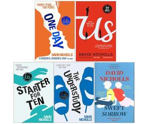 David Nicholls Collection 5 Books Set (One Day, Us, Starter For Ten, The Understudy, Sweet Sorrow)