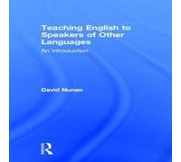David Nunan Teaching English to Speakers of Other Languages: An Introduction in White David Nunan White