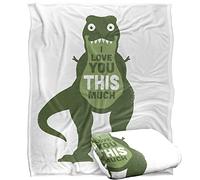 David Olenick Amourosaurus Silky Touch Super Soft Throw Blanket 152 X 127 cm
