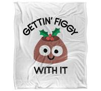 David Olenick Body English Silky Supersoft Blanket Brown/white/black (One Size)