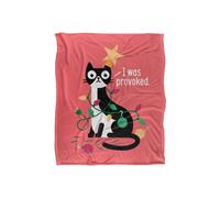 David Olenick Delighted Silky Touch Super Soft Throw Blanket 152 X 127 cm in White David Olenick White 152 X 127 cm