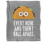 David Olenick Eclipse Of The Heart Silky Taco Supersoft Blanket Multicoloured (60In X 50In)