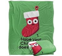 David Olenick Happy Holidays and Stuff Silky Touch Super Soft Throw Blanket 152 X 127 cm