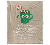 David Olenick Mallow Out Silky Supersoft Blanket Multicoloured (One Size)