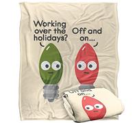 David Olenick Seasonal Employment Silky Touch Super Soft Throw Blanket 152 X 127 cm
